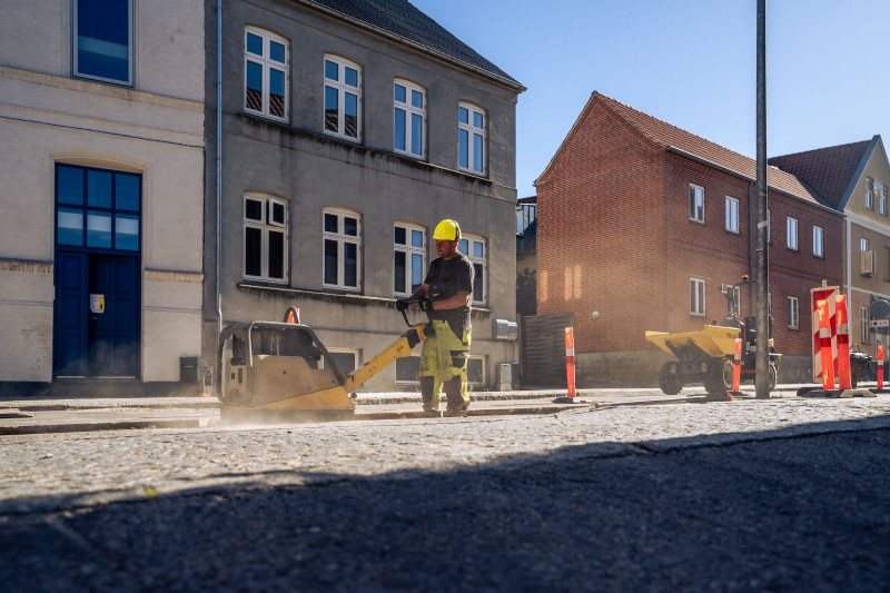 Gravearbejde for Fjernvarme Horsens